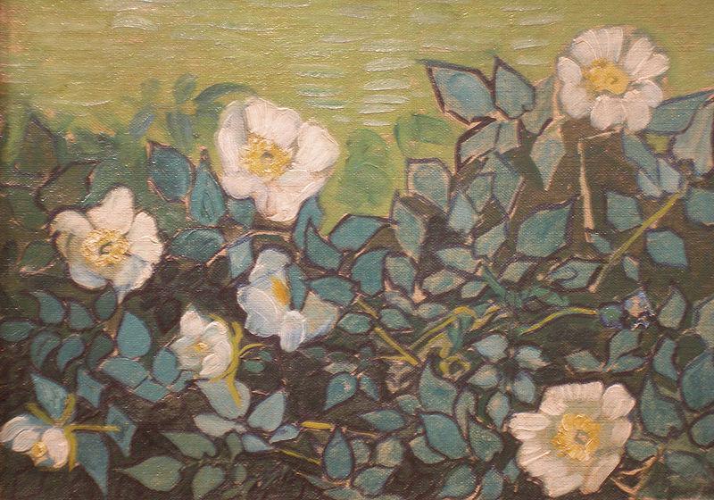 Vincent Van Gogh Wild Roses oil painting image